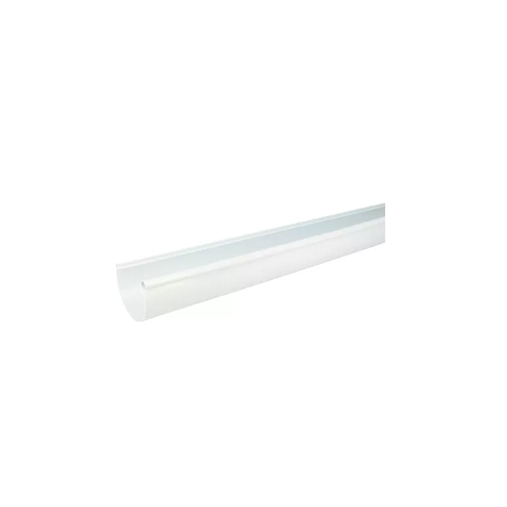 Gouttiere 33 profile 4M blanc