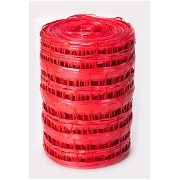 Grillage avertisseur rouge (EDT) largeur 30cm longueur 100m