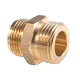Raccord a gaz double M20x150-M1/2