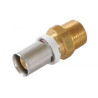 Manchon a sertir d16x1/2"M a visser