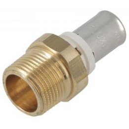 Manchon a sertir d16x3/4"M a visser