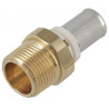 Manchon a sertir d16x3/4"M a visser