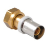 Manchon a sertir d16x1/2"F ecrou libre