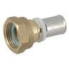 Manchon a sertir d16x3/4"F ecrou libre