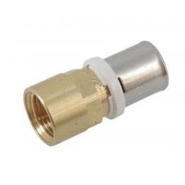 Manchon a sertir d20x1/2"F a visser
