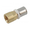 Manchon a sertir d20x1/2"F a visser