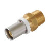 Manchon a sertir d20x1/2"M a visser