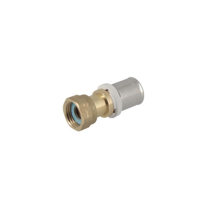 Manchon a sertir d20x1/2"F ecrou libre