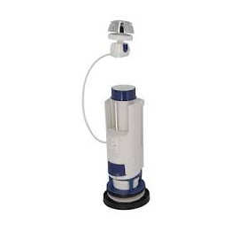 Mecanisme de chasse WC a cable double volume
