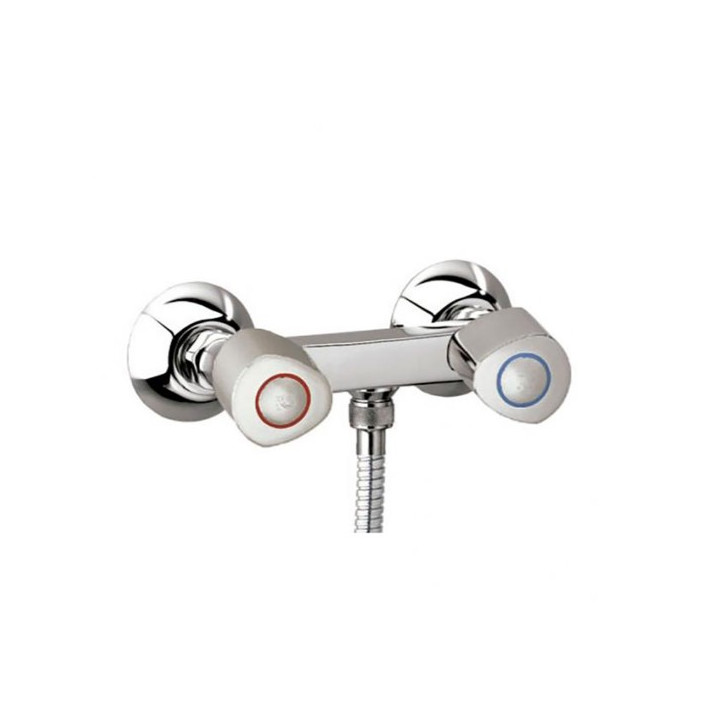 Mitigeur douche ECO 150mm raccords chrome