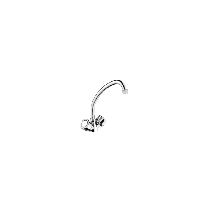 Melangeur lavabo ou evier monotrou RU08 chrome