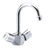 Melangeur lavabo ECO bec orientable chrome avec vidage