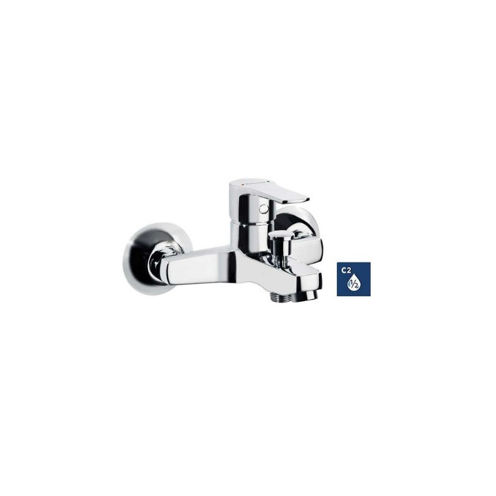 Mitigeur bain-douche TITANIUM chrome C2 NF
