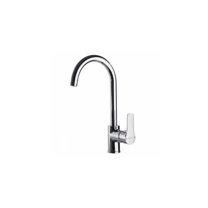 Mitigeur evier col de cygne TITANIUM chrome C2