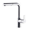 Mitigeur evier a douchette extractible RS-Q chrome