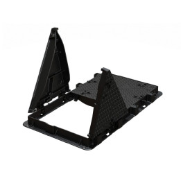 Regard OPT + cadre fonte 750x1500 - D400 K2CDT4S