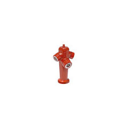 Poteau incendie SAPHIR CHOC dn100 + 2xdn65 finition bronze