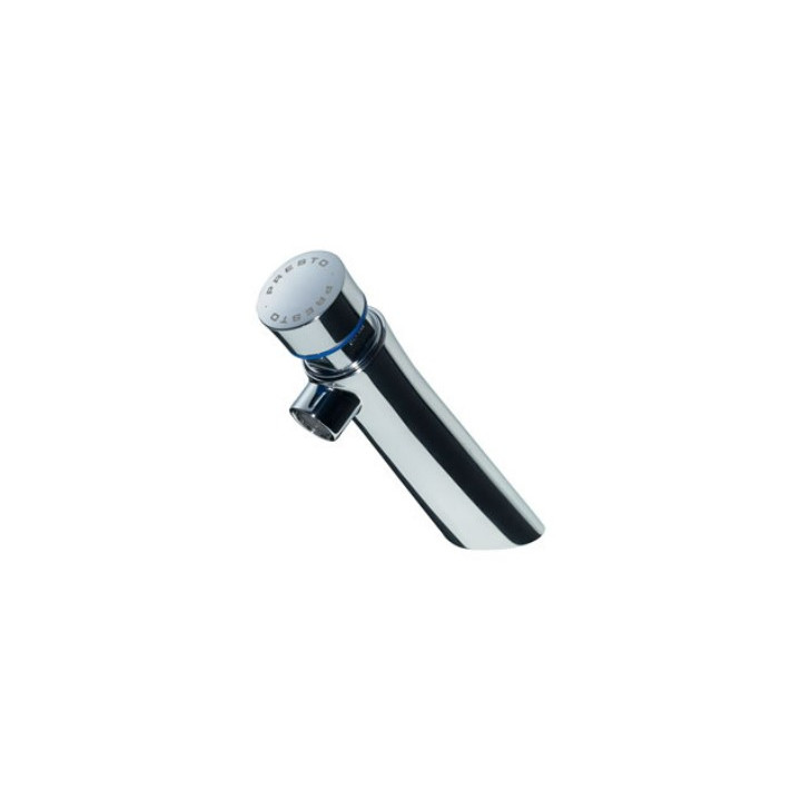Robinet lavabo temporise sur plage PRESTO NEO chrome