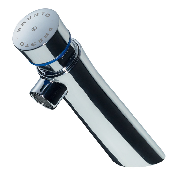 Robinet lavabo temporise sur plage PRESTO NEO S eau froide 15sec