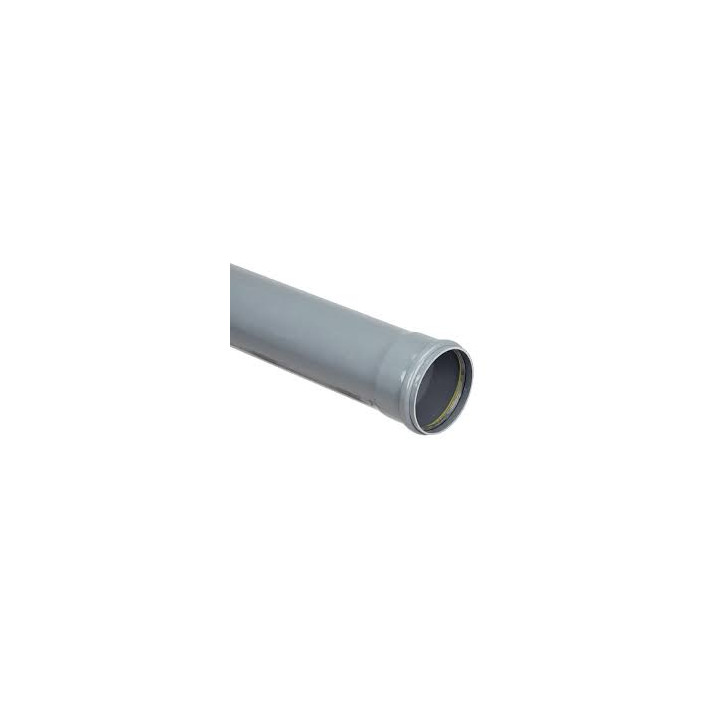 Tube pvc assainissement D125 - 3 ml CR16 - NF