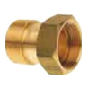 Raccord 2 pieces compteur 3/4''Mx3/4''F