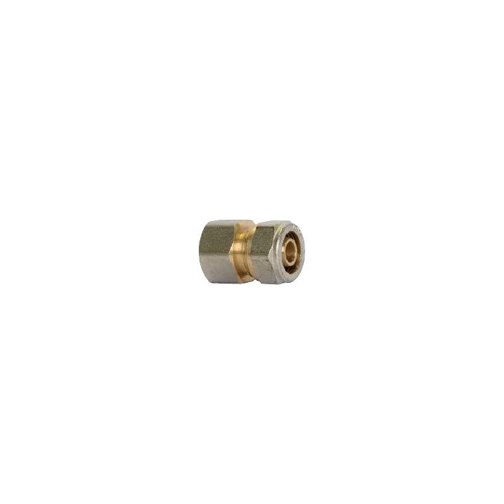Raccord droit a compression multicouche d16 f3/8