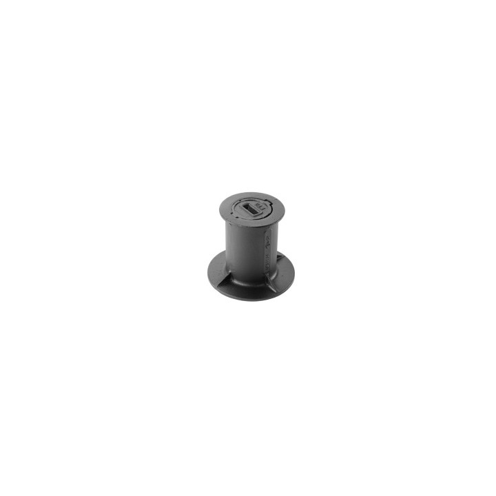 Bouche a cle trottoir/chaussee hexagonale
