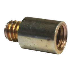 Raccord 7x150-8x125 mf zingue jaune