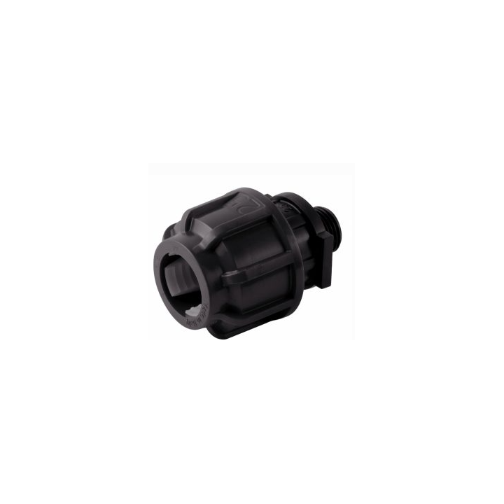 Raccord polypropylene 20x1/2 male