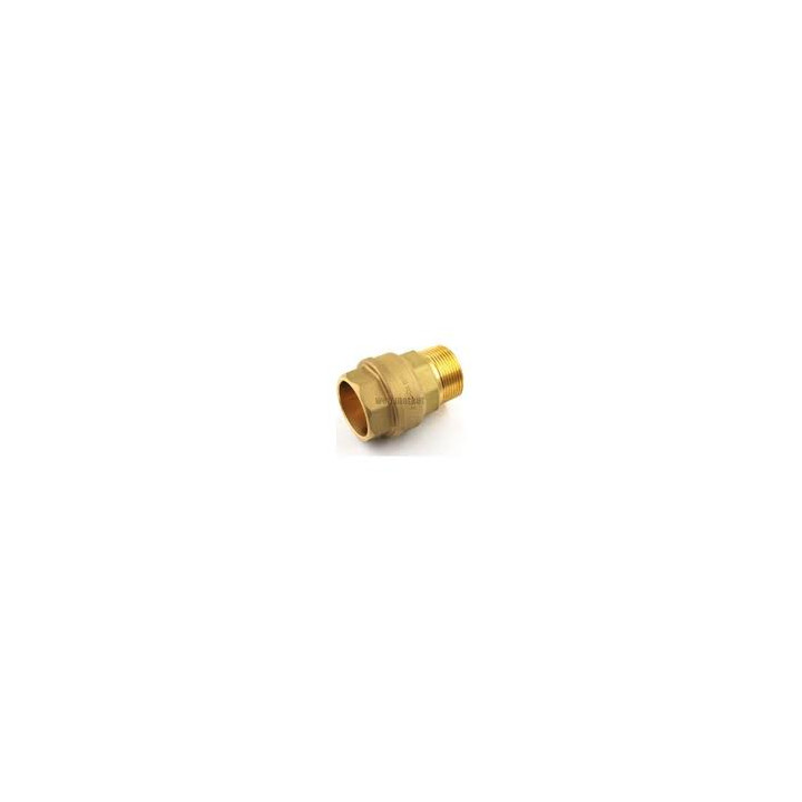 Raccord laiton SE droit D32 x 1" male