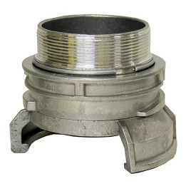 Raccord aluminium symetrique dn65 2''1/2m +verrou