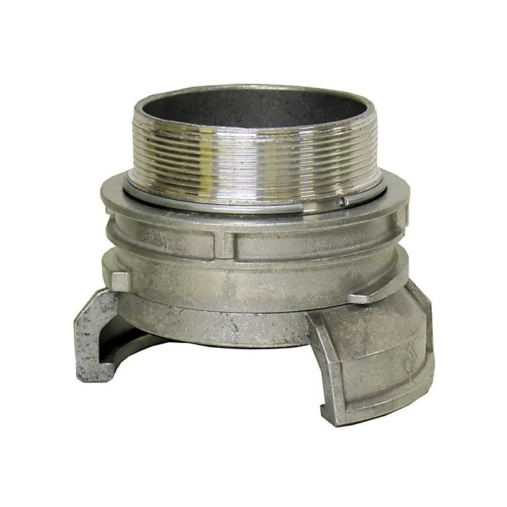 Raccord aluminium symetrique dn65 2''1/2m +verrou