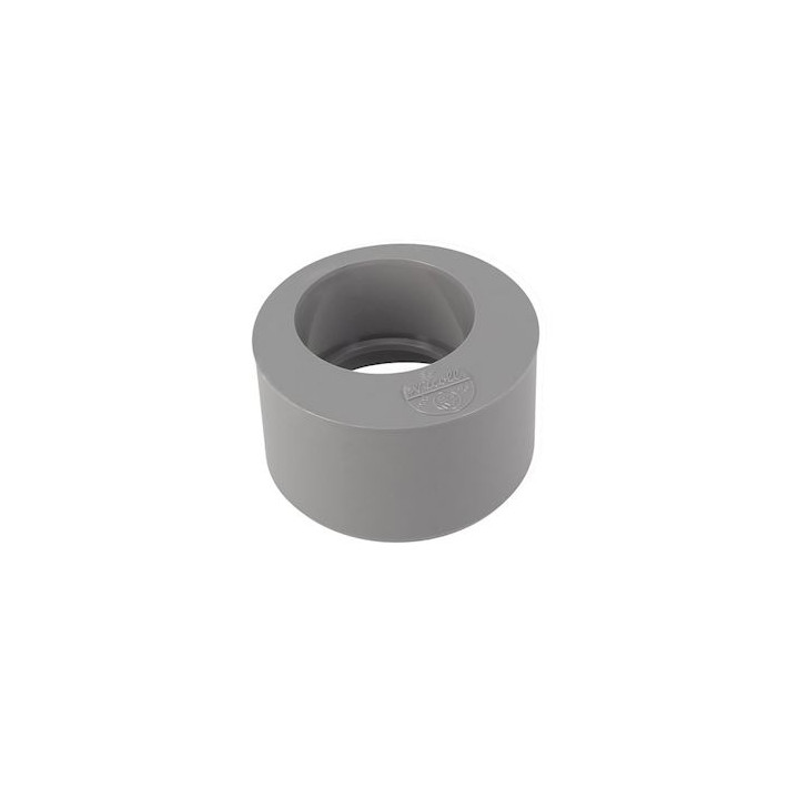 Reducteur plat pvc evac D100-63 MF - NF
