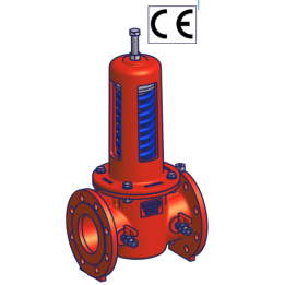 Reducteur pression aval DN100 PN16 reglage 2à14bars