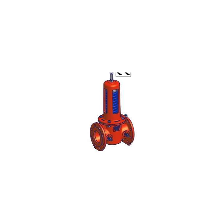 Reducteur pression aval dn040/50 pn16 reglage 2 a14bars