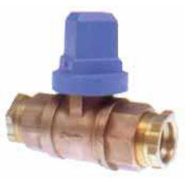 Robinet arret bronze dn40 se50mm carre 30x30