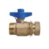 Robinet avant compteur dn30 1"1/2M-1"1/2F poignee Easy