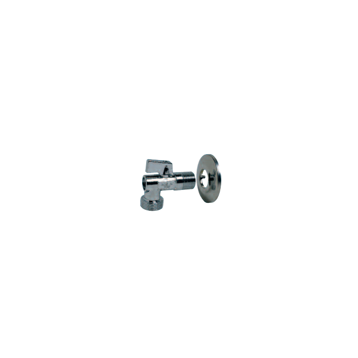 Robinet machine a laver 1/4 tour 1/2-3/4 chrome