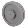Bouchon pvc evac D140 MF - NF