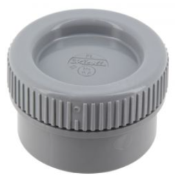 Bouchon pvc evac D63 - MF