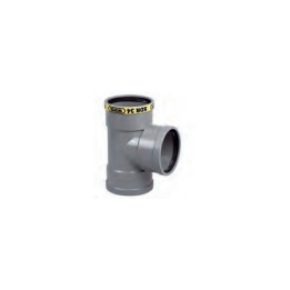 Te pvc assainissement CR8 D160 FF 45° NF