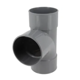 Te pvc evac D100 90° FF - NF