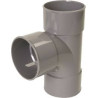 Te pvc evac D125 90° FF - NF