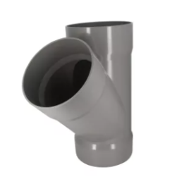 Y pvc evac nf d315 45° femelle femelle