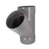 Y pvc evac nf d315 45° femelle femelle