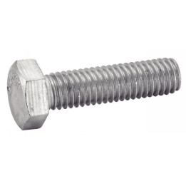 Vis 24x120 inox A4 tete hexagonale filetage total