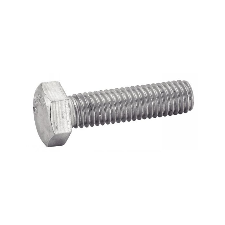 Vis 24x120 inox A4 tete hexagonale filetage total