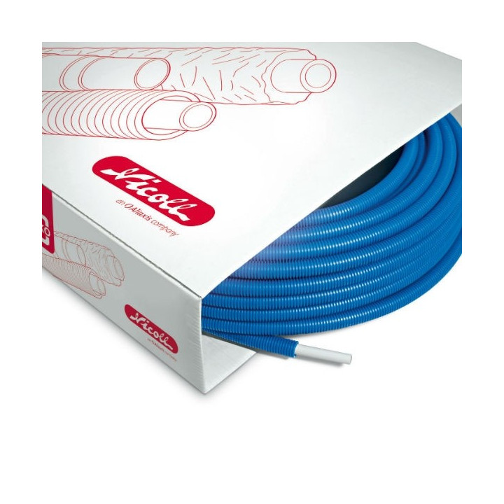 Couronne multicouche gaine bleu dn16 rouleau 50ml