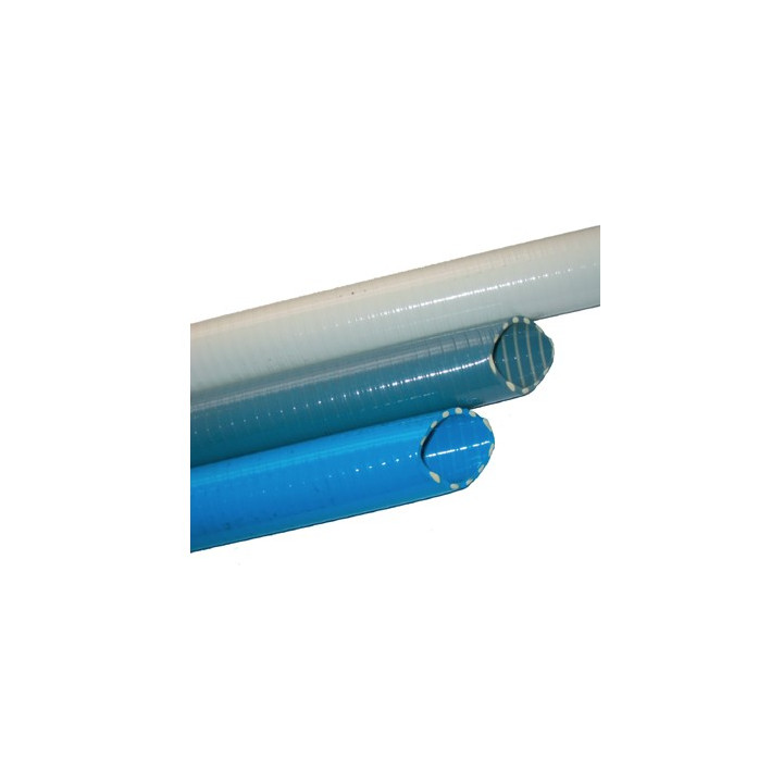 Tube piscine PVC flexible diametre EXT50mm EP3.5mm - au metre
