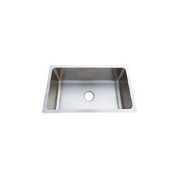 Evier inox 1 grande cuve sous plan 796x457x228mm